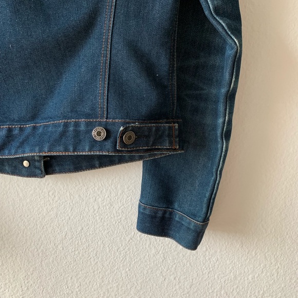 Gap Vintage Dark Blue Denim Jean Jacket - Picture 6 of 8